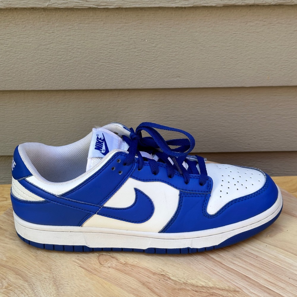 Nike Dunk Low Kentucky Varsity Royal Blue White CU1726-100 Mens 11